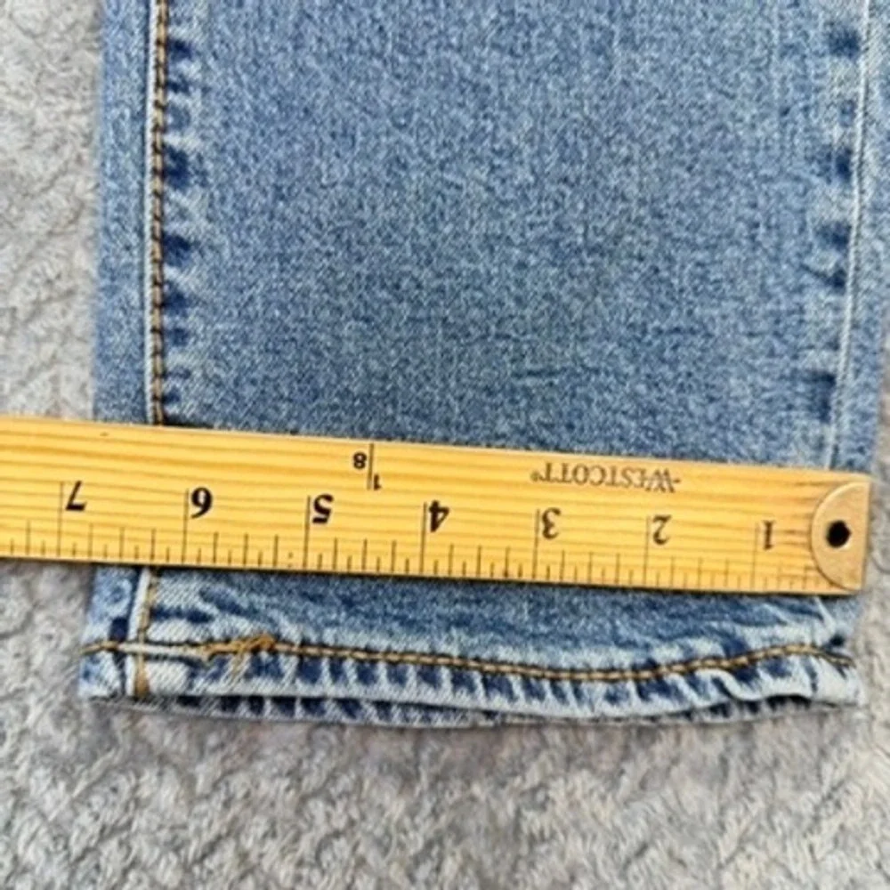 True Religion Geno Relaxed Slim Jeans‎ Size 34x29 Blue Big T Flap Denim